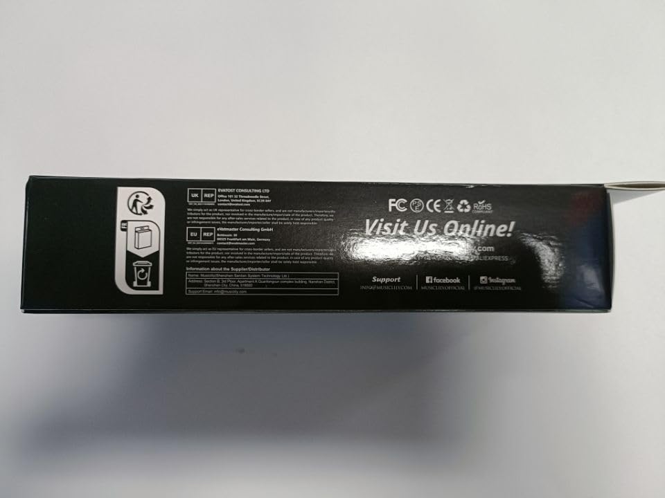 Musiclily Pro 6-Piece Locking Tuner Set with Square Tuners for Strat/Telecaster Electric Guitars, Chrome