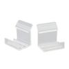 4Pcs RV Sliding Mirror Door Latch Deformation Proof Enhanced Safety Mirror Closet Door Latch Catch for Campervan