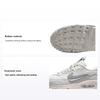 Air Max 90 Futura Weiß Metallic Silber Damen Sneaker Summit-White Sail FB1877-110