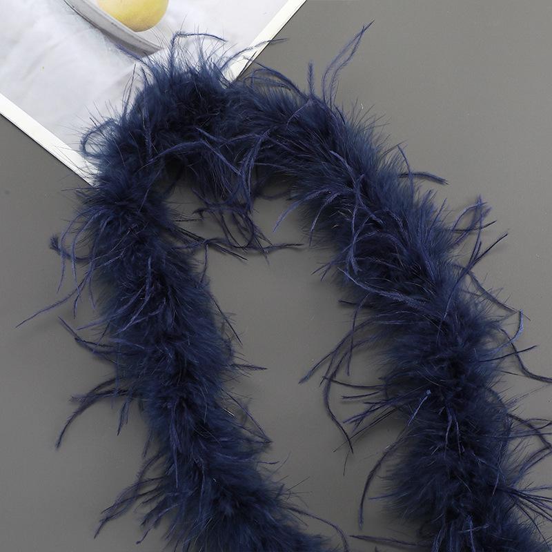 Strisce di Piume di Struzzo Colorate per Costumi da Ballo Fai-da-Te e Accessori
