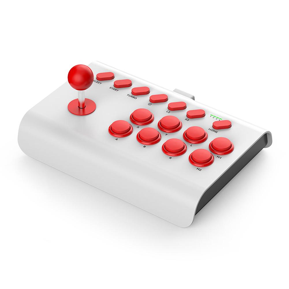 6 In 1 Retro Arcade Console Game Joystick Rocker Wireless Bluetooth Wired Fighting Controller for Nintendo Switch PS4 PS3 PC