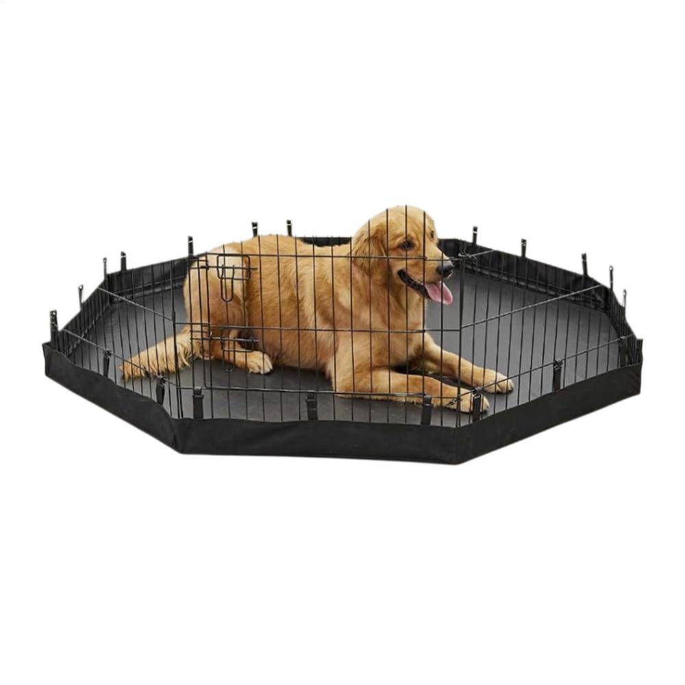 Dog Playpen Mat Indoor Cat Fence Pad Oxford Cloth Washable Puppy Dog Pee Pad Waterproof Whelping Training Pet Mat for Playpen