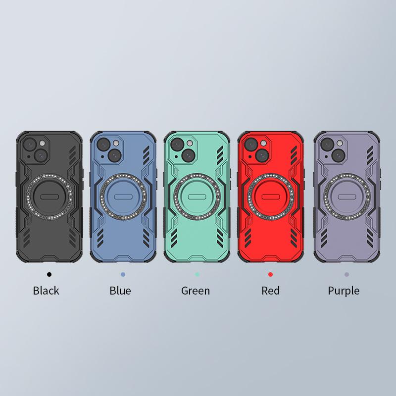 Luxury Magsafe Magnetic Wireless Charging Case For iPhone 15 Pro Max Military Grade Case