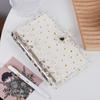 A7/A6 Cute Daisy Spiral Binder Notebook Agenda Cover with Storage Bag Kawaii Transparent School Diary Journal Planner Stationery