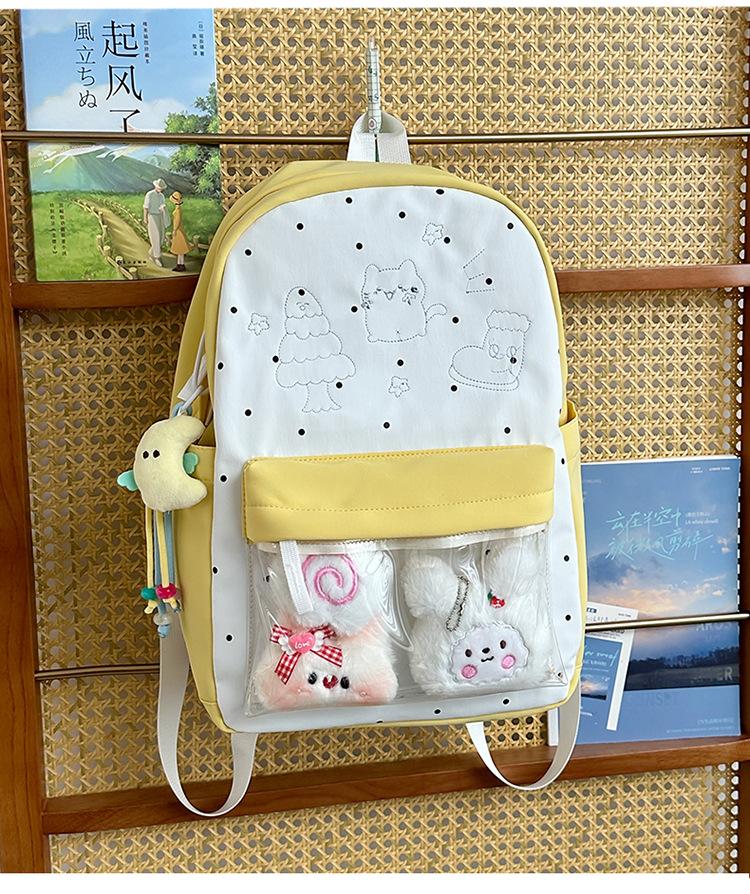 School bag high value backpack cute food bar baby bag sweet sister casual backpack campus style backpack