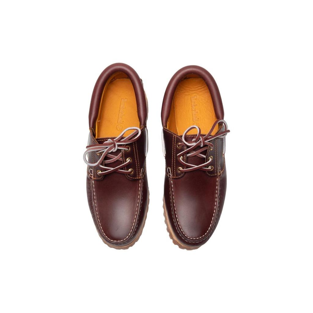 Timberland Authentics 3-Eye Classic Boat Shoes 'Brown' Men's 50009648