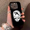 Aphex Twin Symbol Logo Phone Case For IPhone17 Air 16 15 14 Plus 13 12 11 Pro XS Max Silver Black Bumper Case