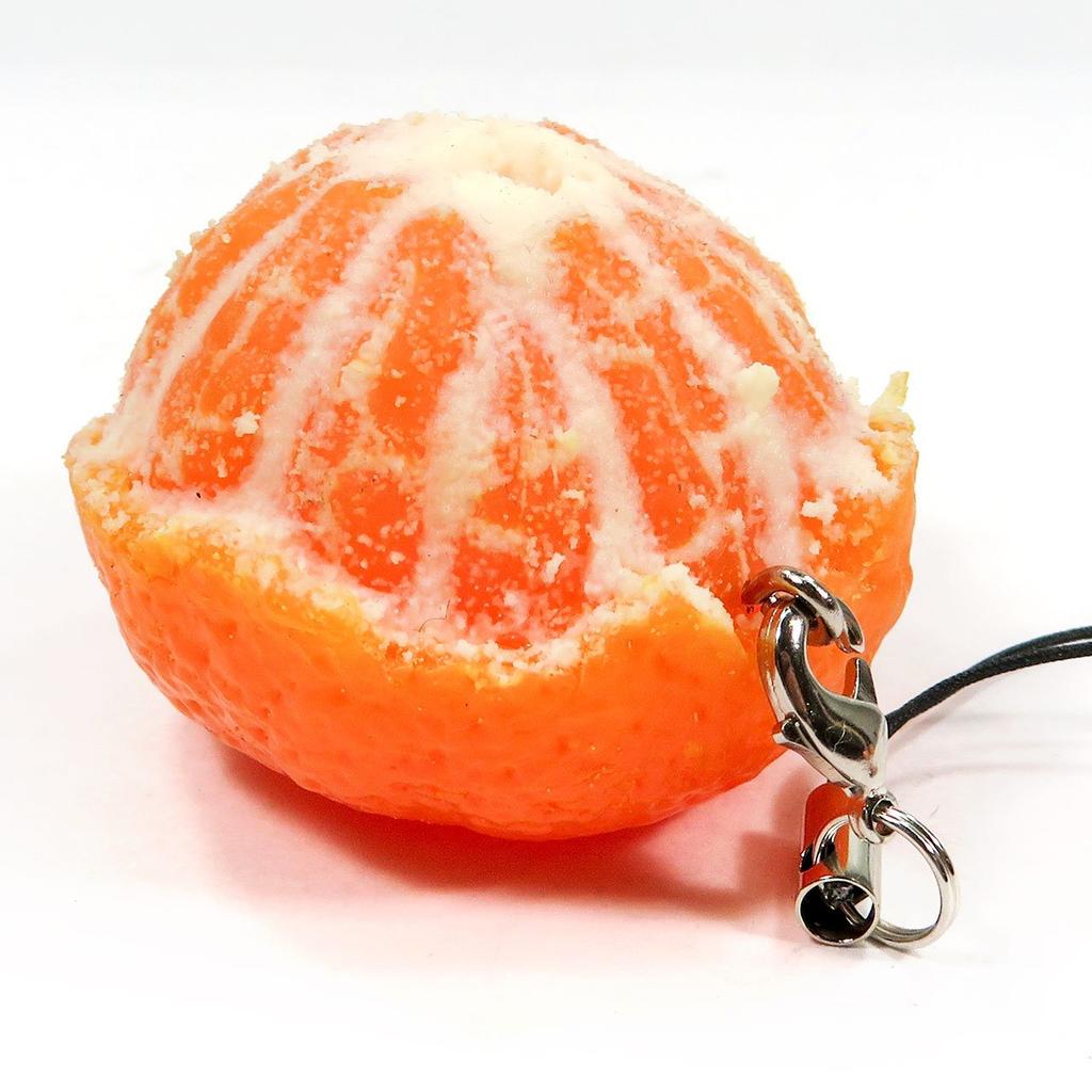 Food Sample Strap Whole Mandarin Orange Looks Like You Want to Eat It 214OS -