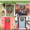 13 Replaceable Wooden Creative Doorplates Welcome Signs Door Hanging Decoration