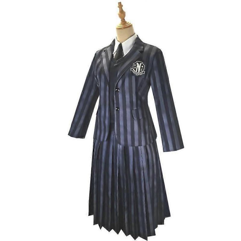   Family Cosplay Costume Wednesday School Uniform Halloween Cosplay Outfit