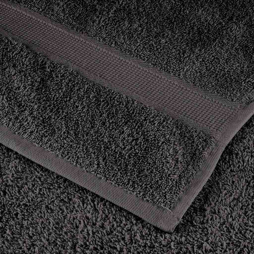 SOLUND Guest Towel 4 Pcs Anthracite 15 X 21 Cm 550 Gsm