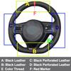 Hand Sewing Car Steering Wheel Cover For Kia K5 Optima 2016-2018 Sportage KX5