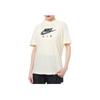 Nike Air Logo Casual Sports Short-Sleeve T-Shirt Women Tops Light-Yellow CZ8615-113