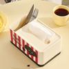 Creative Napkin Storage Case Cartoon Pattern Napkin Storage Box Paper Towel Holder  Home Decoration