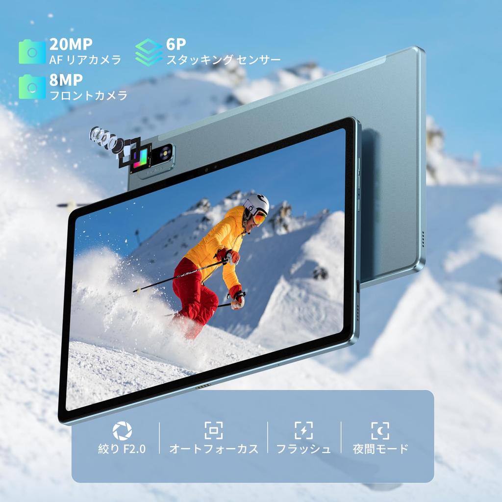 Headwolf HPad1 Android Tablet with T616 CPU 2000x1200 16GB 128GB up to 2TB TF card 4G LTE 8MP 20MP 7700mAh large capacity battery 20W fast facial