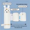 Pernă de Dormit pe o Parte pentru Bebeluși Desen Animat Design Ergonomic pentru Sugari Copii Mici Material Respirabil Model Drăguț Curățare Ușoară
