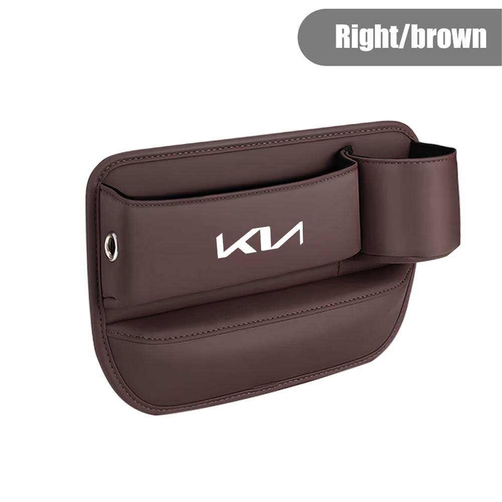 Car Seat Gap Storage Plug Strip Water Cup Storage Box For KIA KN Sportage Ceed Sorento Cerato Optima Picanto Rio Soul K5 Stonic CP6
