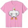 Funny Gym Duck Tshirt Gym Animal Print Shirts Short Sleeve ONeck Tops Funny Gym Lover Gift Print T Shirts Male Tee Tops