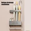 Magnetic Umbrella Holder Heavy Duty No Punching Home Office Entry Hallway Wall Mount Folding Long Umbrella Organizer Hanger Rack