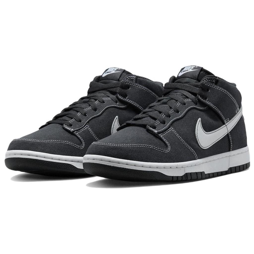 Nike Dunk Mid Off Noir White Men Sneakers Black DV0830-001