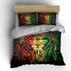 Lion with Colorful Dreadlocks. Bedding Sets Duvet Cover Sets Duvet Covers Pillowcases(1 * Duvet Cover 2 * Pillowcases Without Duvet Insert)