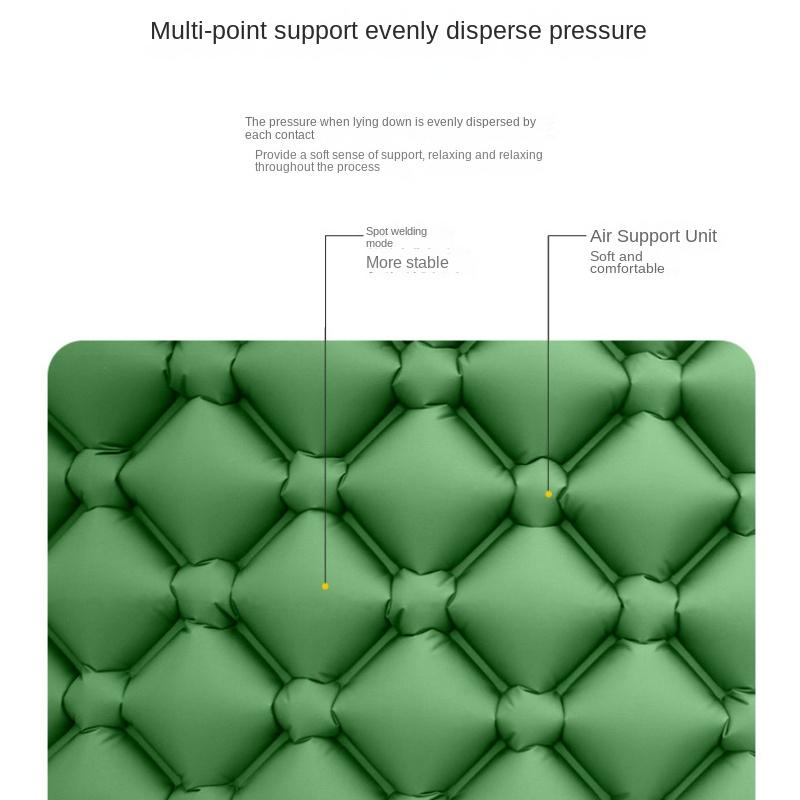 Venkovní TPU nožní pedál Nafukovací polštář Camping Nafukovací podložka na spaní Plážová podložka Pikniková podložka odolná proti vlhkosti