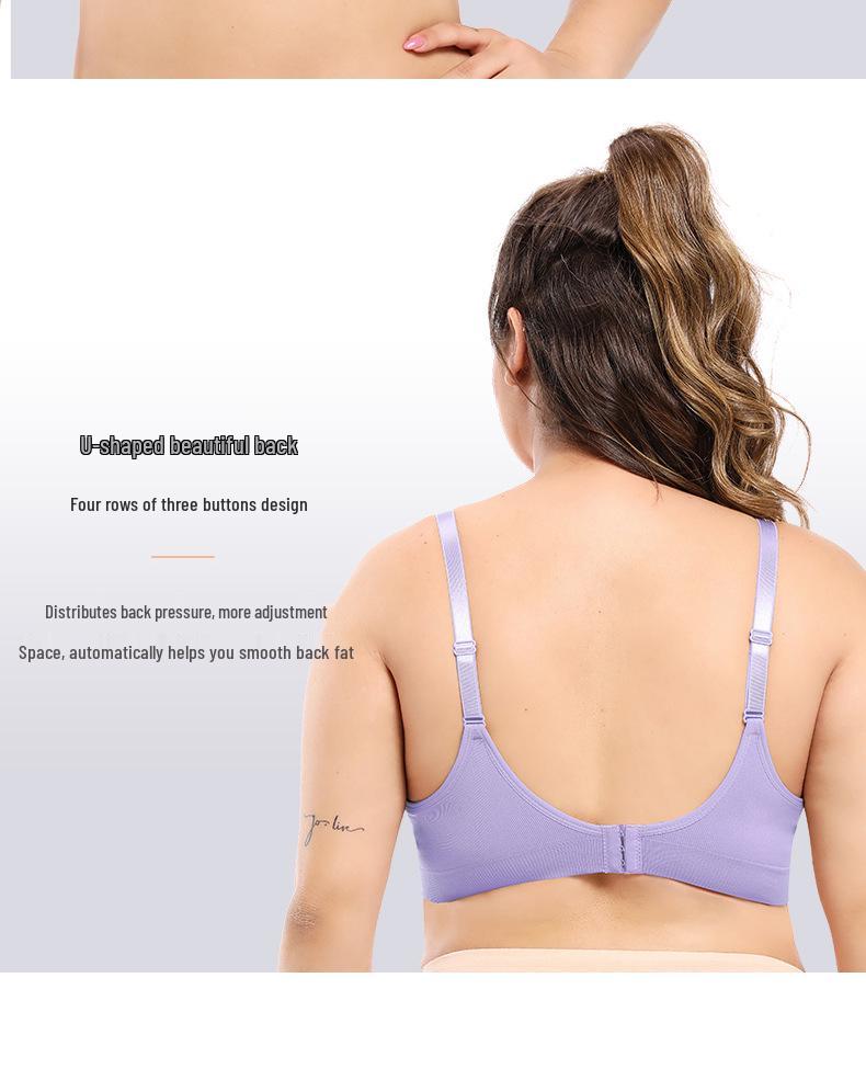 Avrupa Beden Ön Kapamalı Balensiz Hamile Push-Up Emzirme Sütyeni, Ayarlanabilir Sarkma Önleyici Besleme İç Çamaşırı