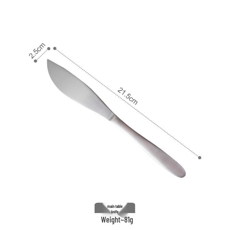 

ZISIZ Japanese Style Matte 304 Stainless Steel Cutlery Set