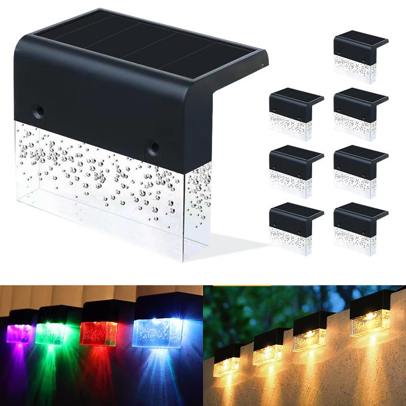 

Водонепроникний вуличний настінний ліхтар на сонячній батареї для атмосфери саду, двору, балкона та внутрішнього дворика