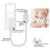 Baby Nasal Aspirator Hand Pump Nose Suctioner Easy Operate for First-time Parents Infant Nasal Care 1 Set