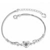 Korean Style Angel Wings Heart Bracelet for Women