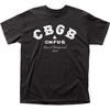 CBGB & OMFUG Κλασικό Λογότυπο Ανδρικό T-Shirt Μουσική Κλασικό Ροκ Συγκρότημα T-Shirt Νέο Μαύρο