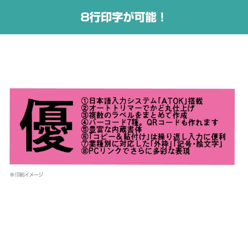 Kingjim Label Writer "Tepla" PRO SR530 (Compatible label width: 4-24mm width)