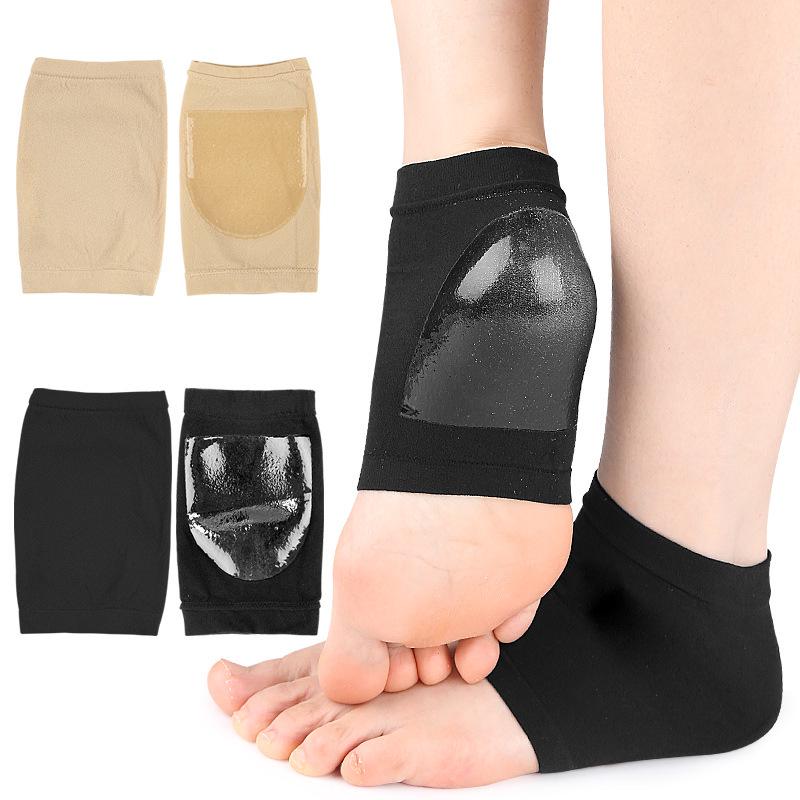 Unisex Anti-Cracking Moisturizing Silicone Heel Socks