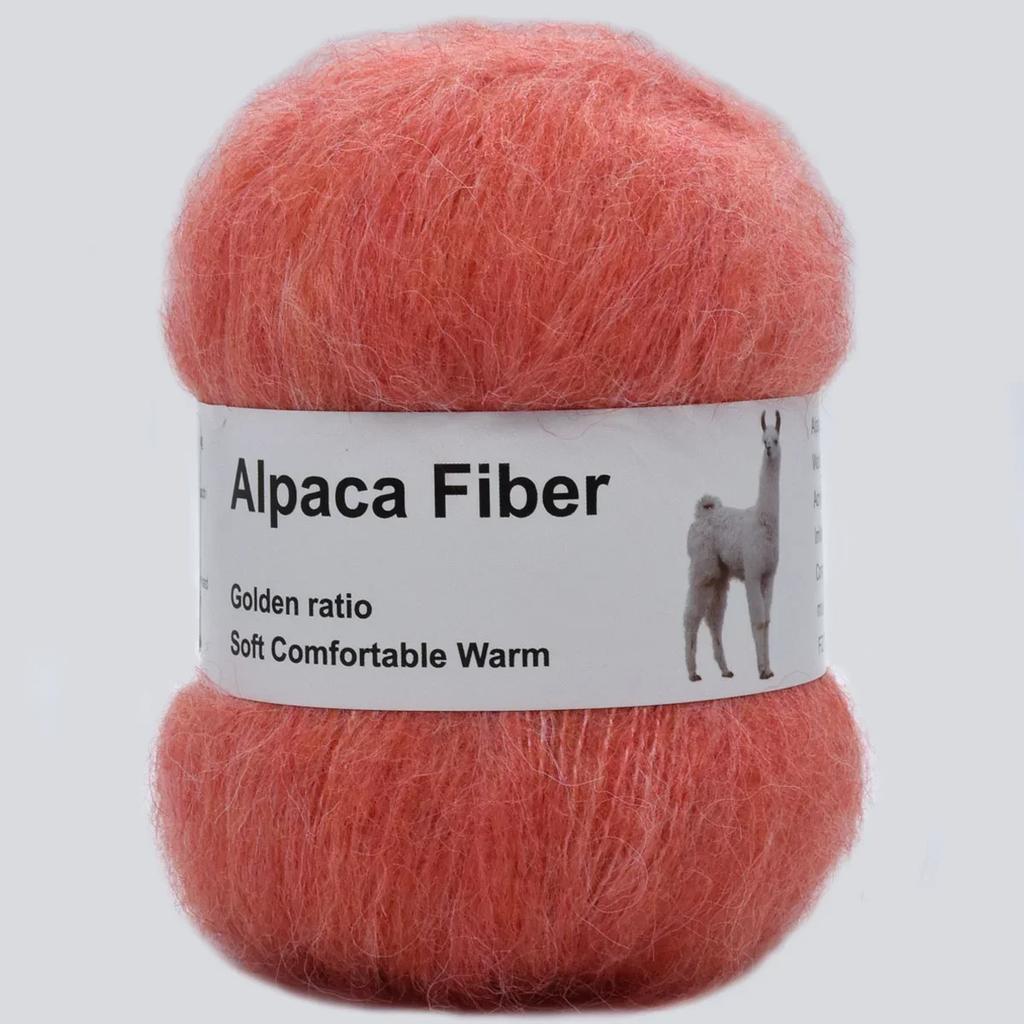 1 szt. 50g Przędza z Moheru Alpaki Długi Plusz Gruba Wełna Szydełkowa Do Robienia na Drutach Szalika Swetra dla Dzieci Letni Zimowy Nici 380m/416yd