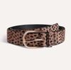 New Imitation Horse-haired Leopard Print Women's Belt Fashionable Pin Buckle Women's Belt