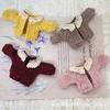 Handmade Doll Mini Cardigans Multicolored Lace Sweater for 1/11 1/12 Dolls/OB11 Dolls Doll