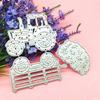Tractor Straw DIY Craft Metal Cutting Die Scrapbook Embossed Paper Card Album Craft Stencil Template Die-cuts