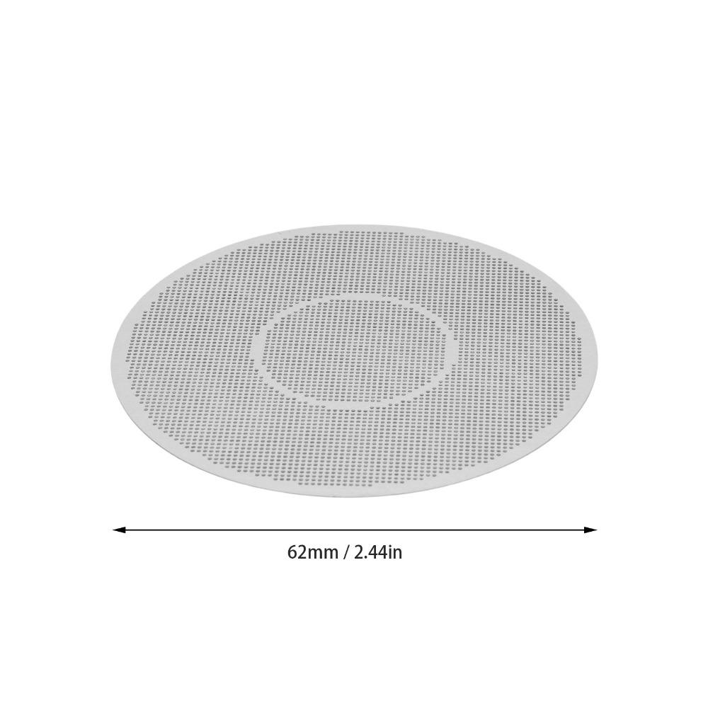 2pcs Set Rustproof Disc Coffee Filter Stainless Steel Coffee Filter Cafe Maker Use