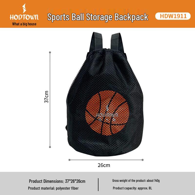 HODTOWN Soccer Ball Training Backpack