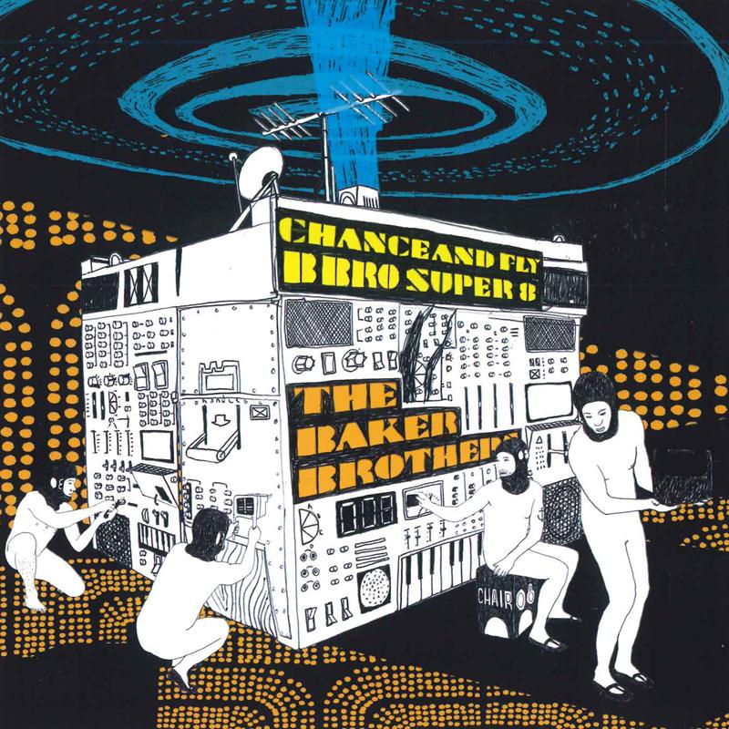 

7inch Record BAKER BROTHERS - Chance And Fly P74511 P-Vine Records 2021 Japan Soul/Funk