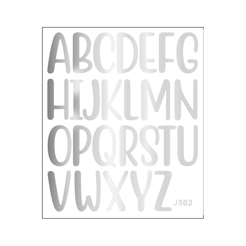 

Сделай сам Раскрашенные наклейки с английскими буквами для украшения стен по вашему вкусу серебряный