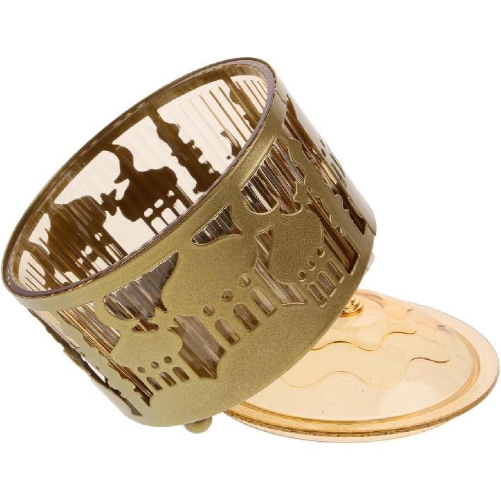 EXCEART Holiday Serving Platter Middle East Snack Tray with Cover for Eid Treats Nuts Dried Fruits Party Tea Dish Home Celebrations