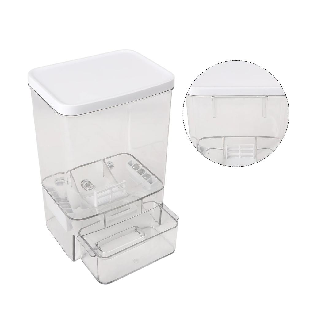 Dispenser Container Solid Granule Holder Laundry Detergent Dispenser Efficient Storage System Space Management