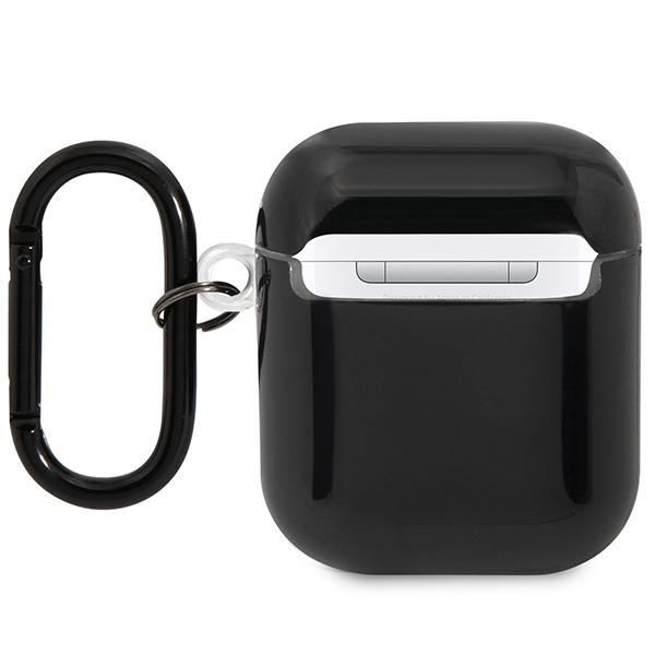Bmw Bma222Swtk Airpods 1/2 Coverczarny/Black Multiple Colored Lines