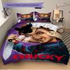 Juego de Ropa de Cama Chucky Los Leales Sujetos del Terror 3 Piezas Incluye Funda de Edredón y Fundas de Almohada, Adecuado para Todas las Estaciones H017