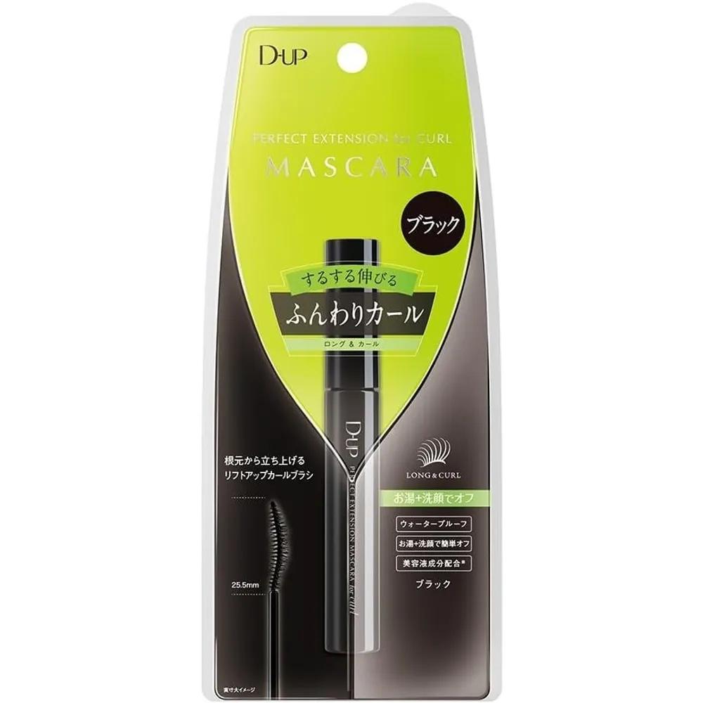 D-UP Perfect Extension Mascara Curling Type Black 2 Voluminous Eyelashes 2