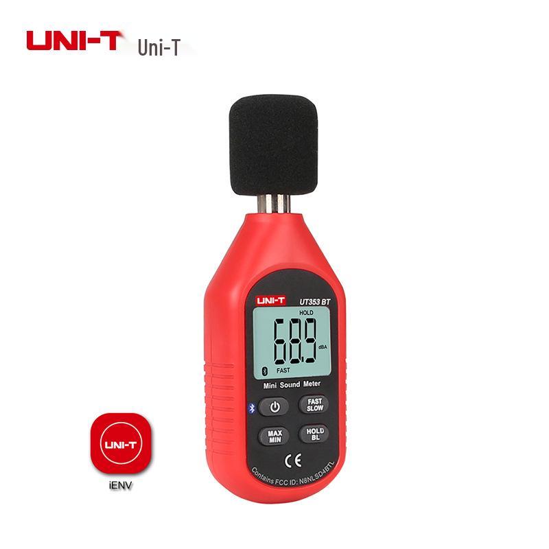 Uni-T UT353BT Bluetooth Sound Level Meter - Handheld Decibel Noise Tester