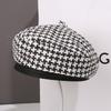 Autumn and Winter Fashion Plush Beret Children Show Their Faces Small Painter Hat Versatile Big Head Circumference Newsboy Hat