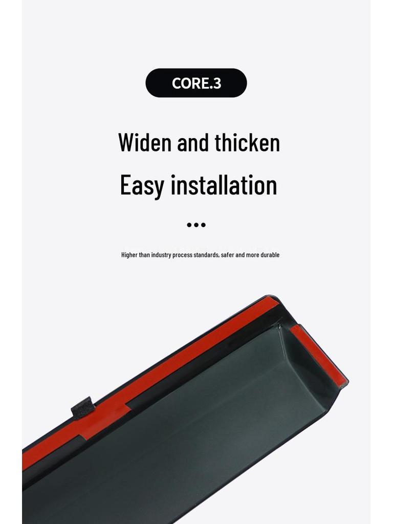 Geely Galaxy M9 Rain Shields: Window Visors & Car Accessories for 25 Models.